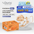  Durio Pokémon Kid's 4 Ply Surgical Face Mask - Charmander - (40pcs)